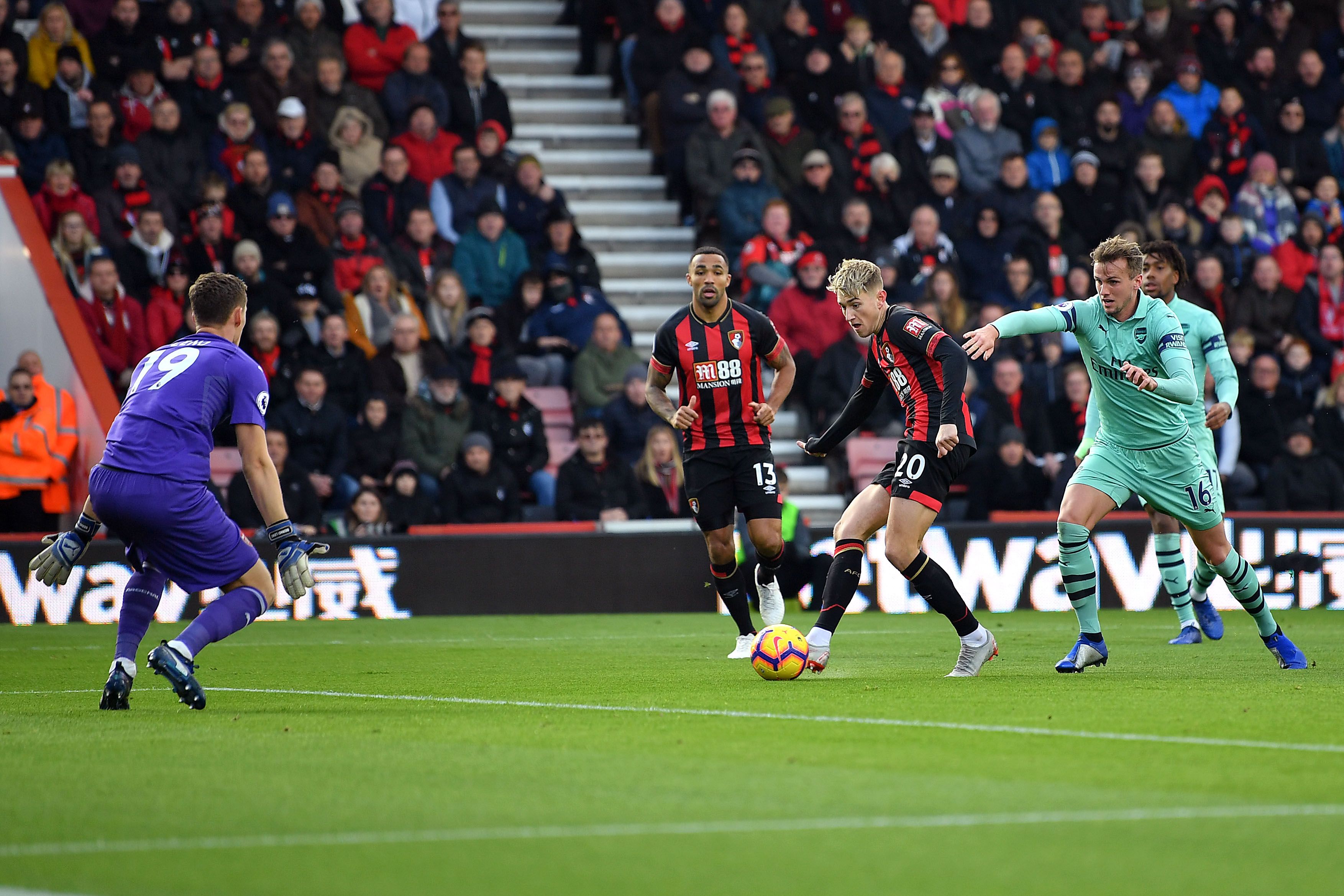 David Brooks AFC Bournemouth Arsenal