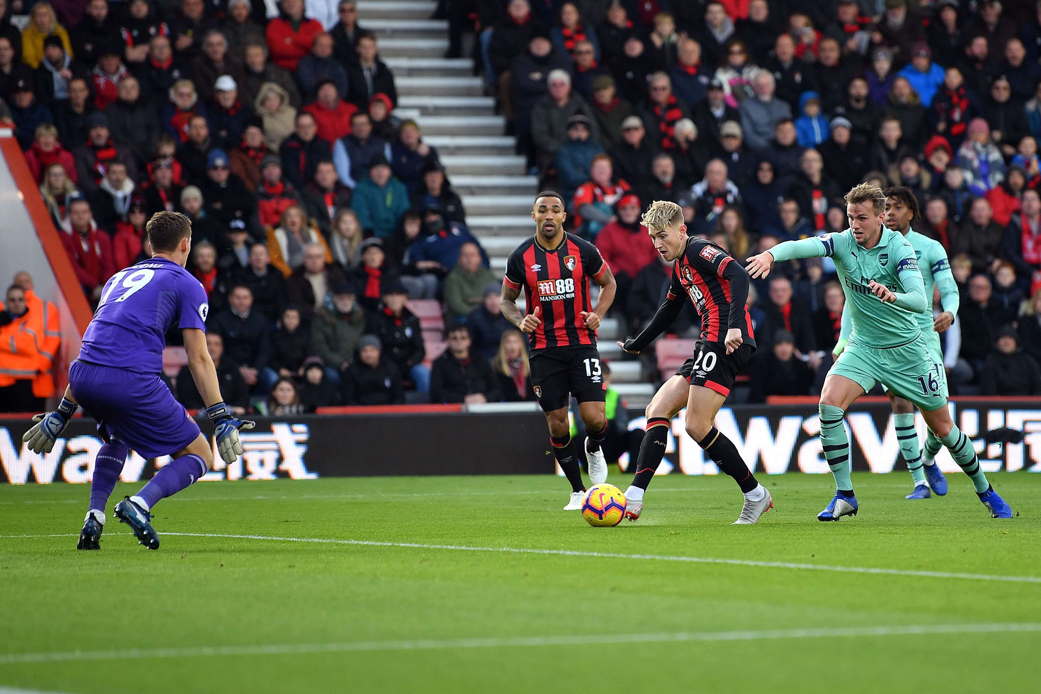 David Brooks AFC Bournemouth Arsenal