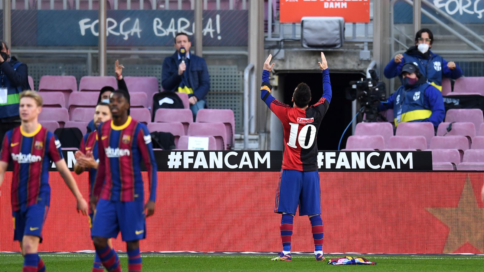 barcelona osasuna laliga messi newell's maradona