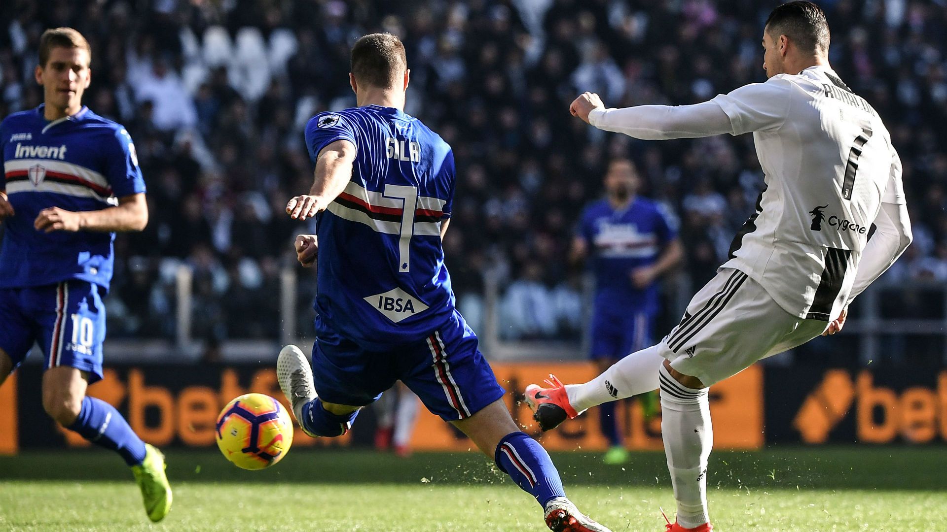 Cristiano Ronaldo Juventus Sampdoria Serie A