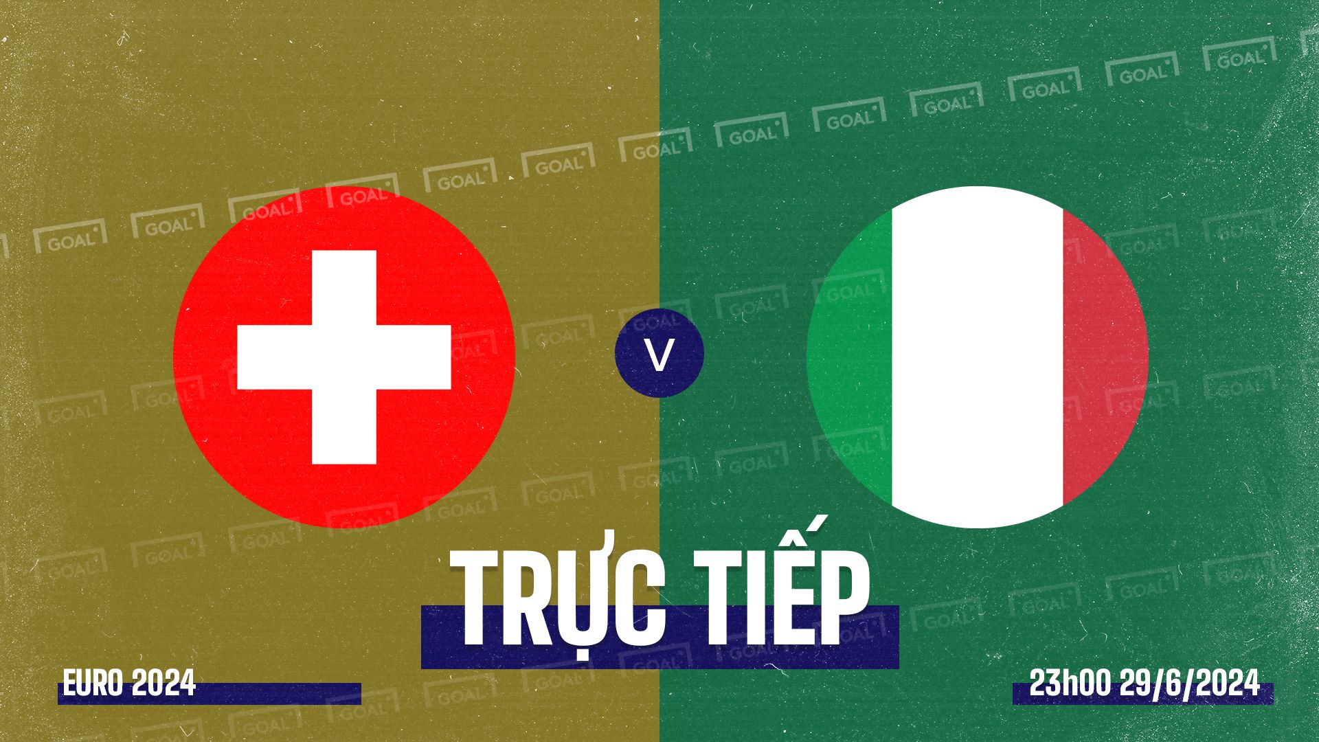 Switzerland vs Italy Euro 2024 GFX