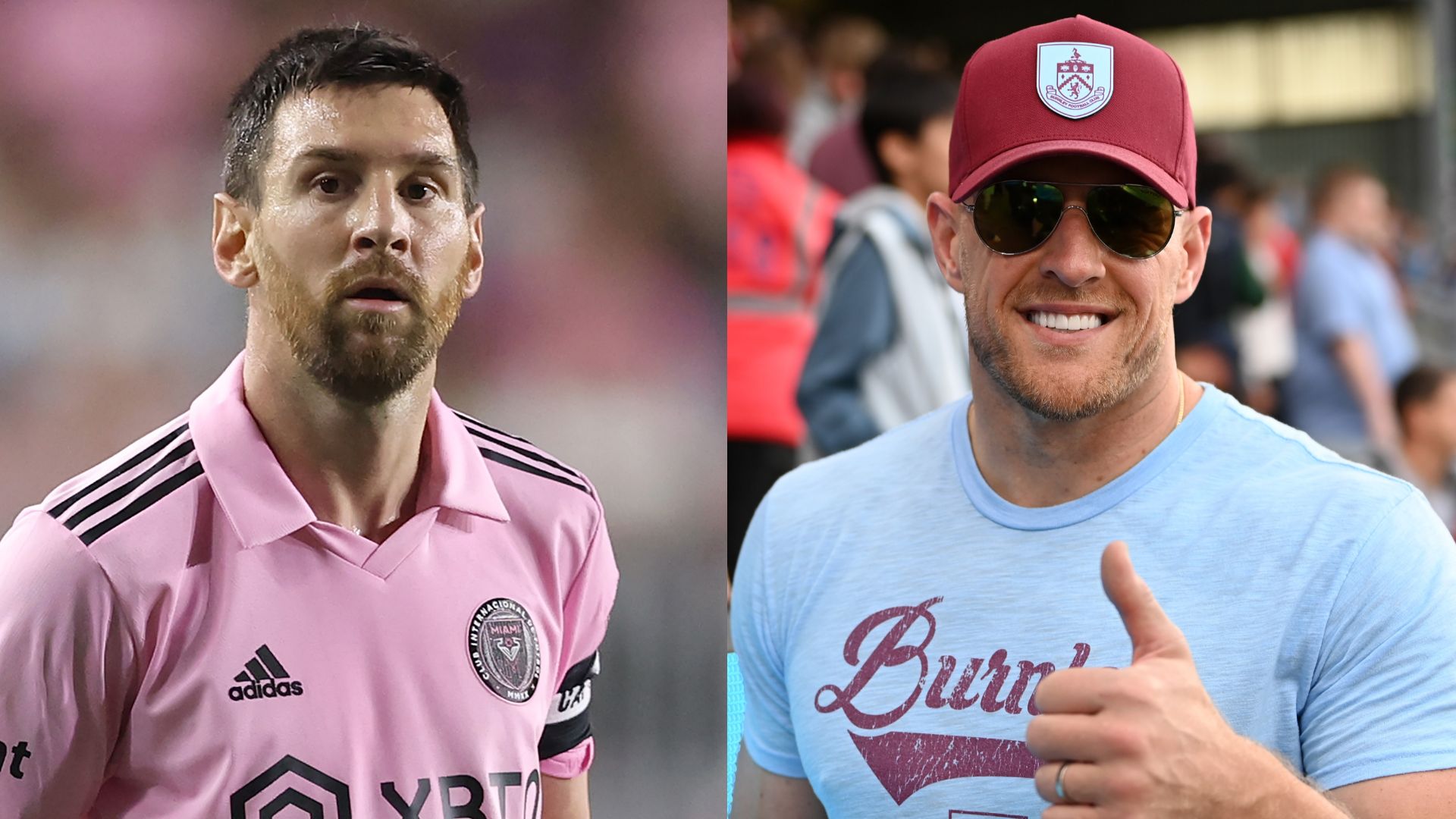 Lionel Messi JJ Watt