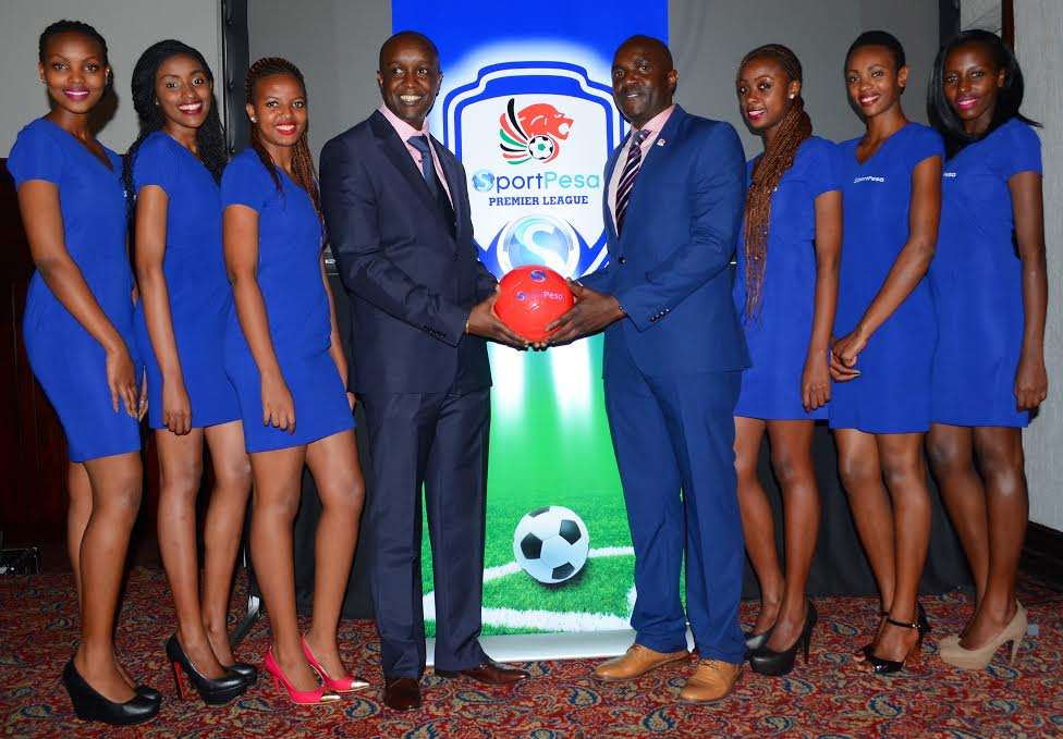 KPL CEO Jack Oguda during the unveiling of SportPesa sponsorship