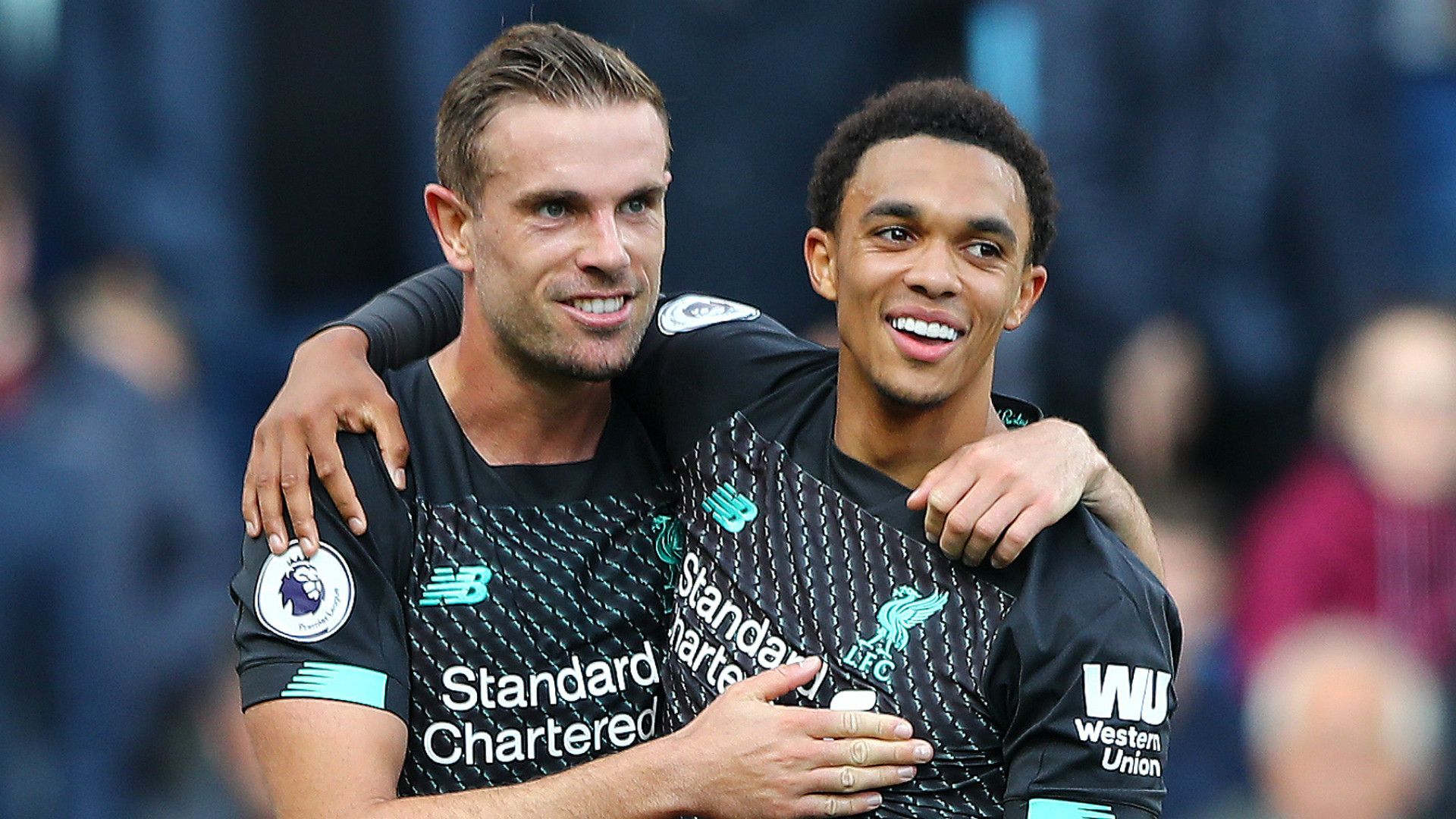 Jordan Henderson Trent Alexander-Arnold Liverpool 2019-20