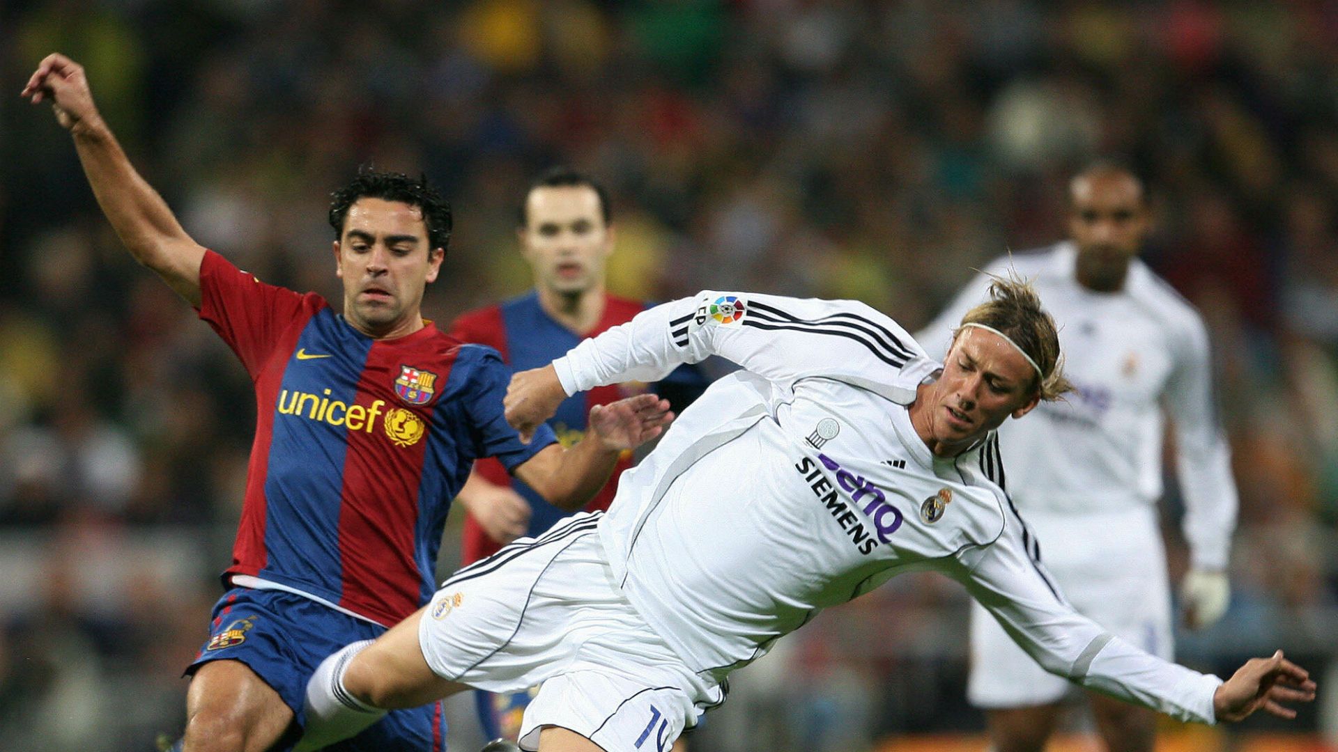 Xavi FC Barcelona Guti Real Madrid 22102006