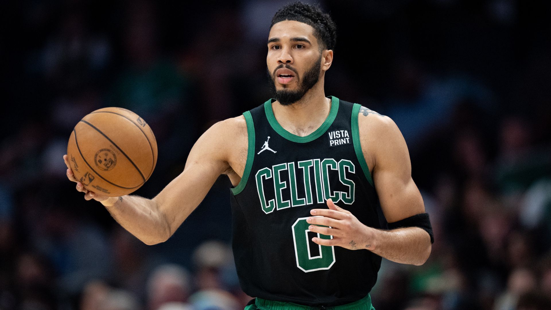 Jayson Tatum #0 of the Boston Celtics