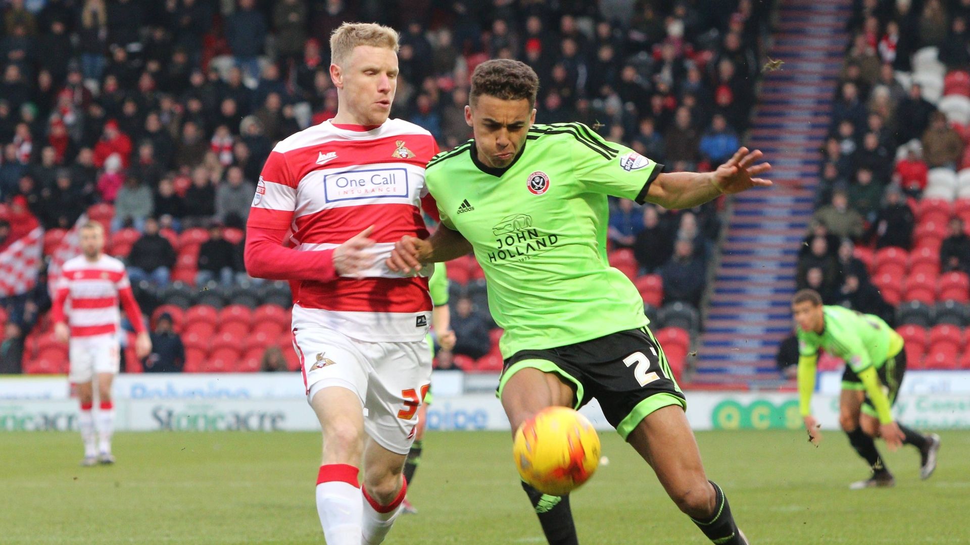 GER ONLY Dominic Calvert-Lewin Sheffield United 13-02-2016