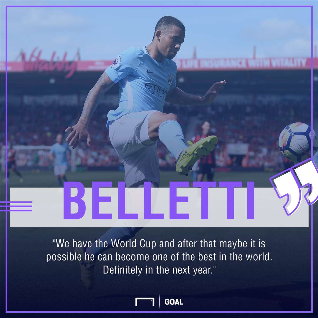 Juliano Belletti Gabriel Jesus Manchester City world's best