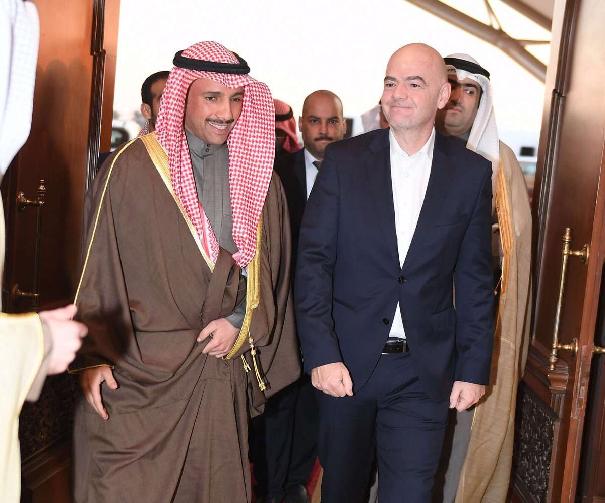 Gianni Infantino Kuwait