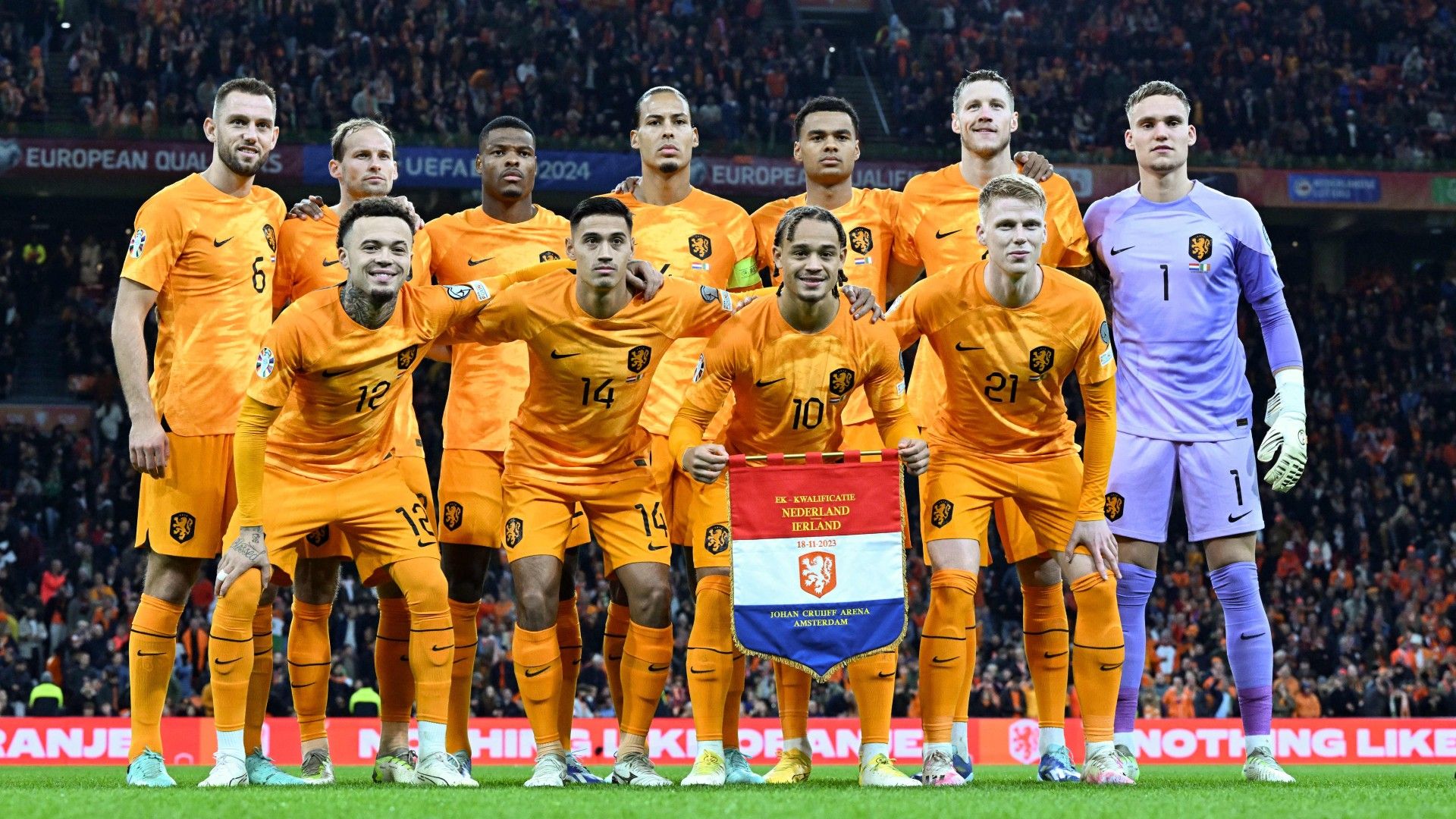 netherlands-team photo-20231118-EURO-2024-QUALIFIER-NED-IRE