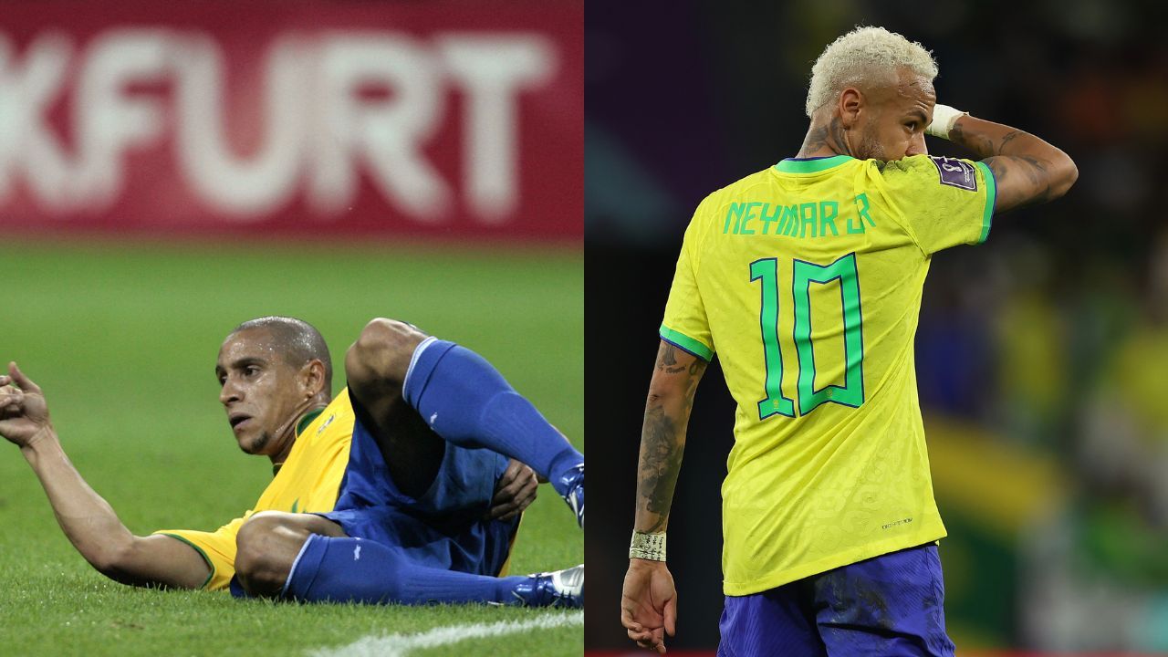 Roberto Carlos e Neymar