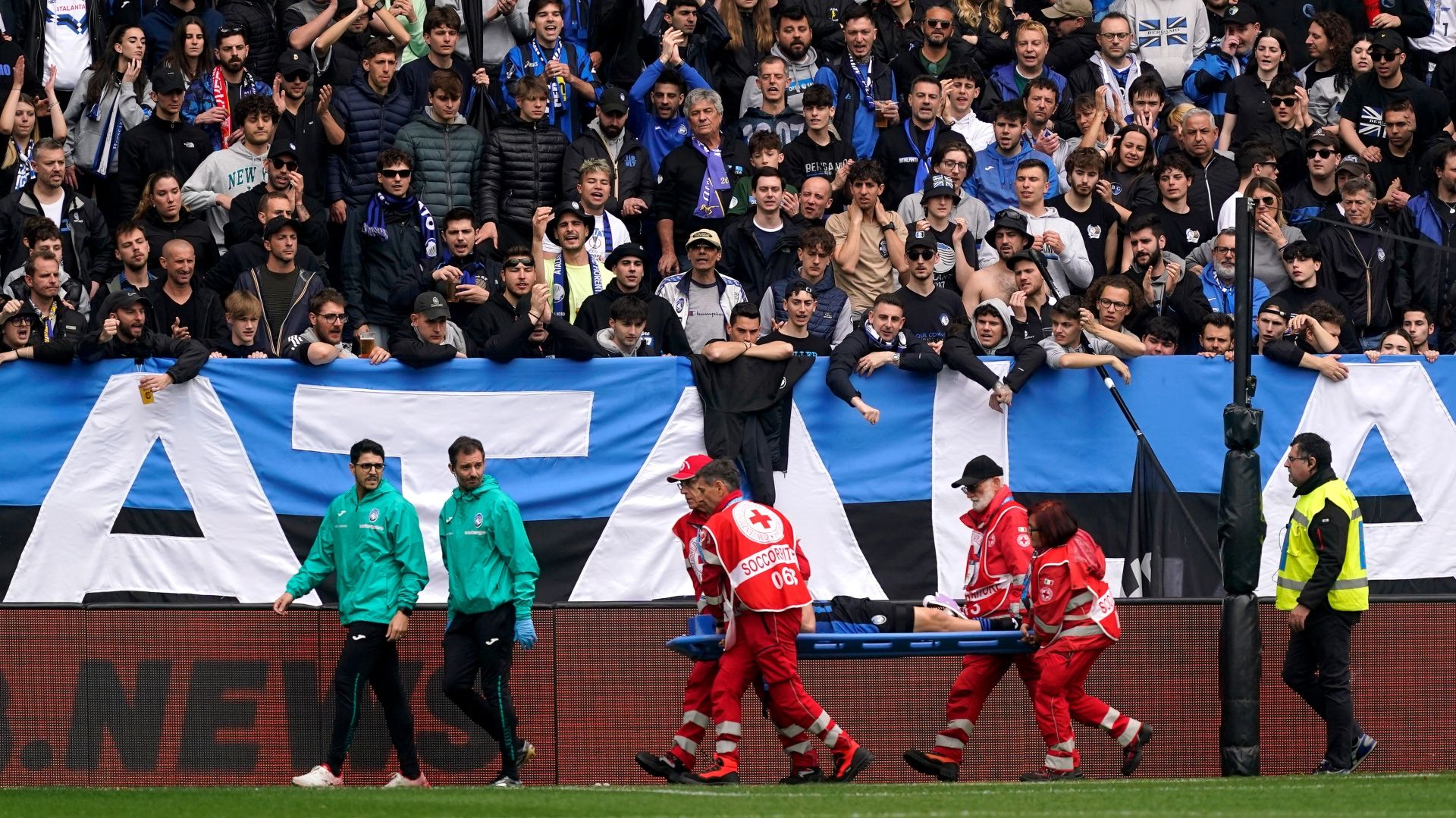 Sead Kolasinac injury Atalanta Bologna 13042025