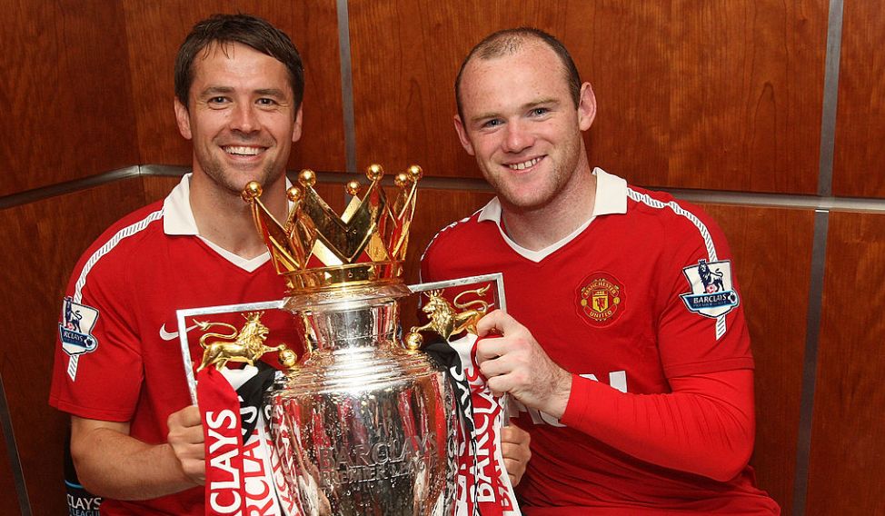 Michael Owen Wayne Rooney Manchester United