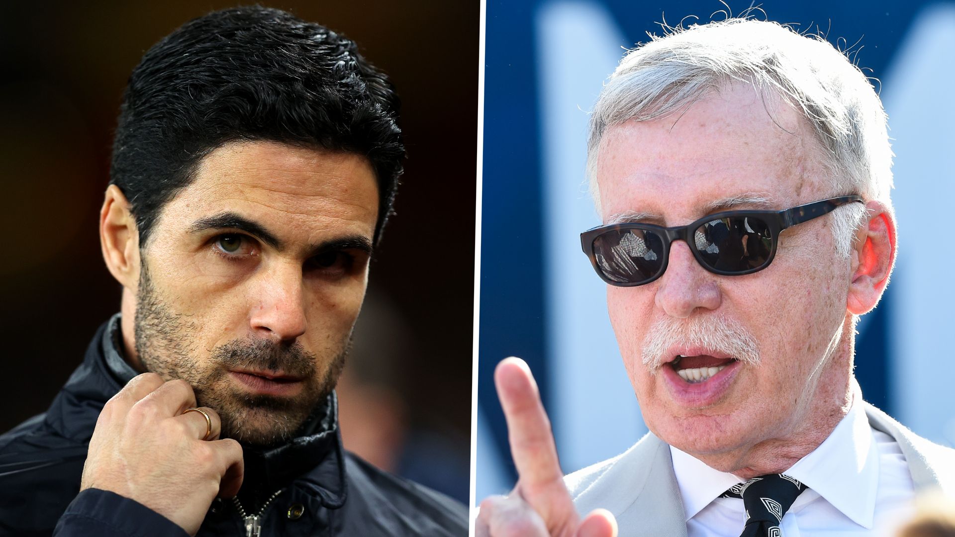 Mikel Arteta Stan Kroenke
