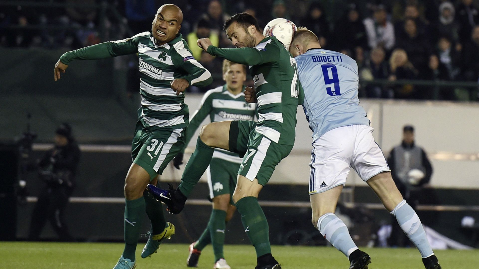 John Guidetti Panathinaikos Celta Europa League