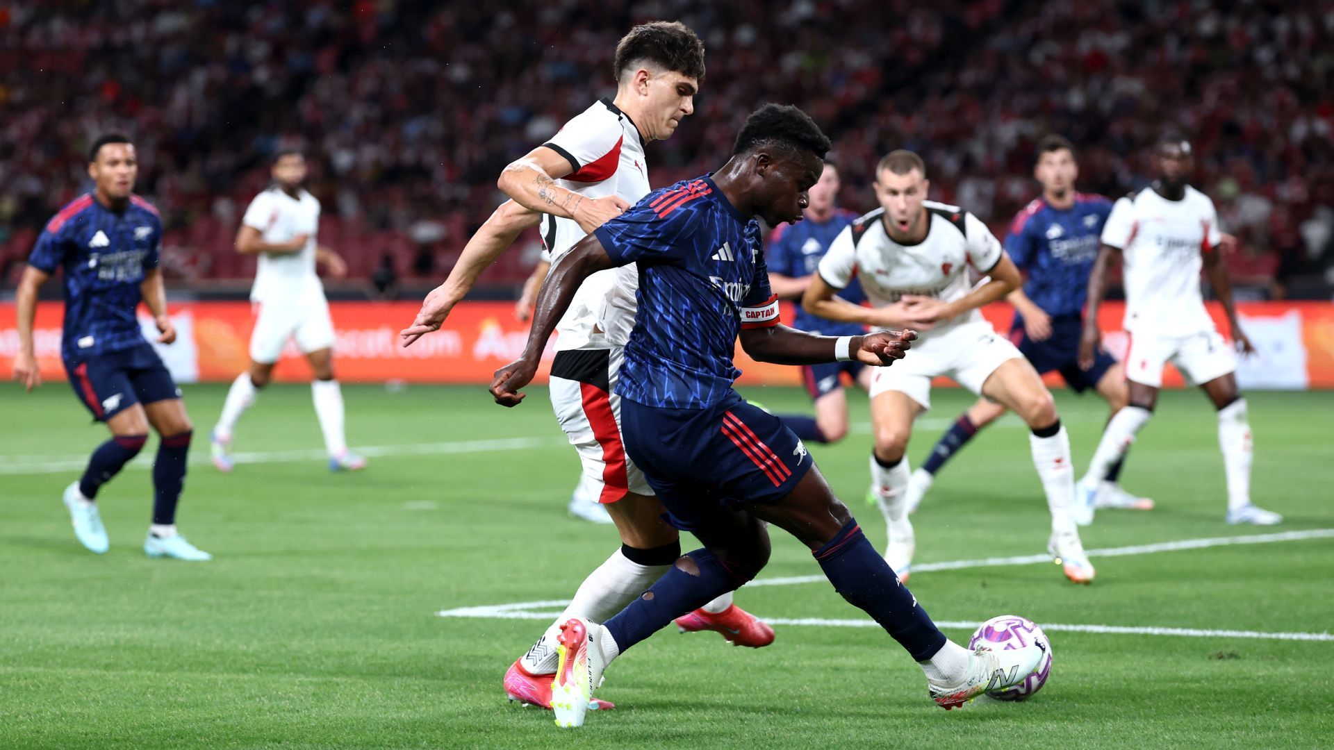 arsenal milan bartesaghi saka 2025 26