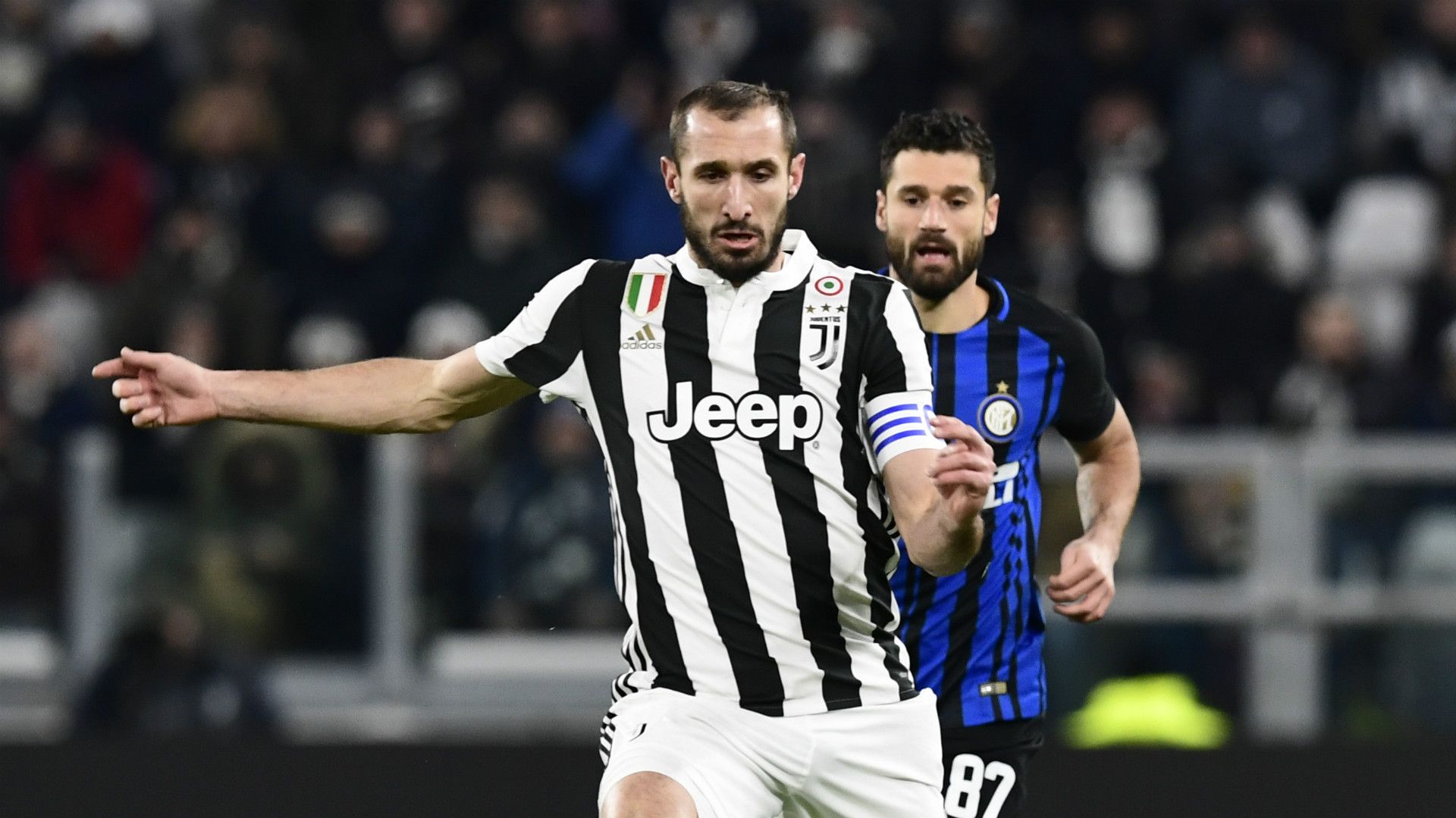 Giorgio Chiellini, Juventus, Inter, Serie A, 09122017