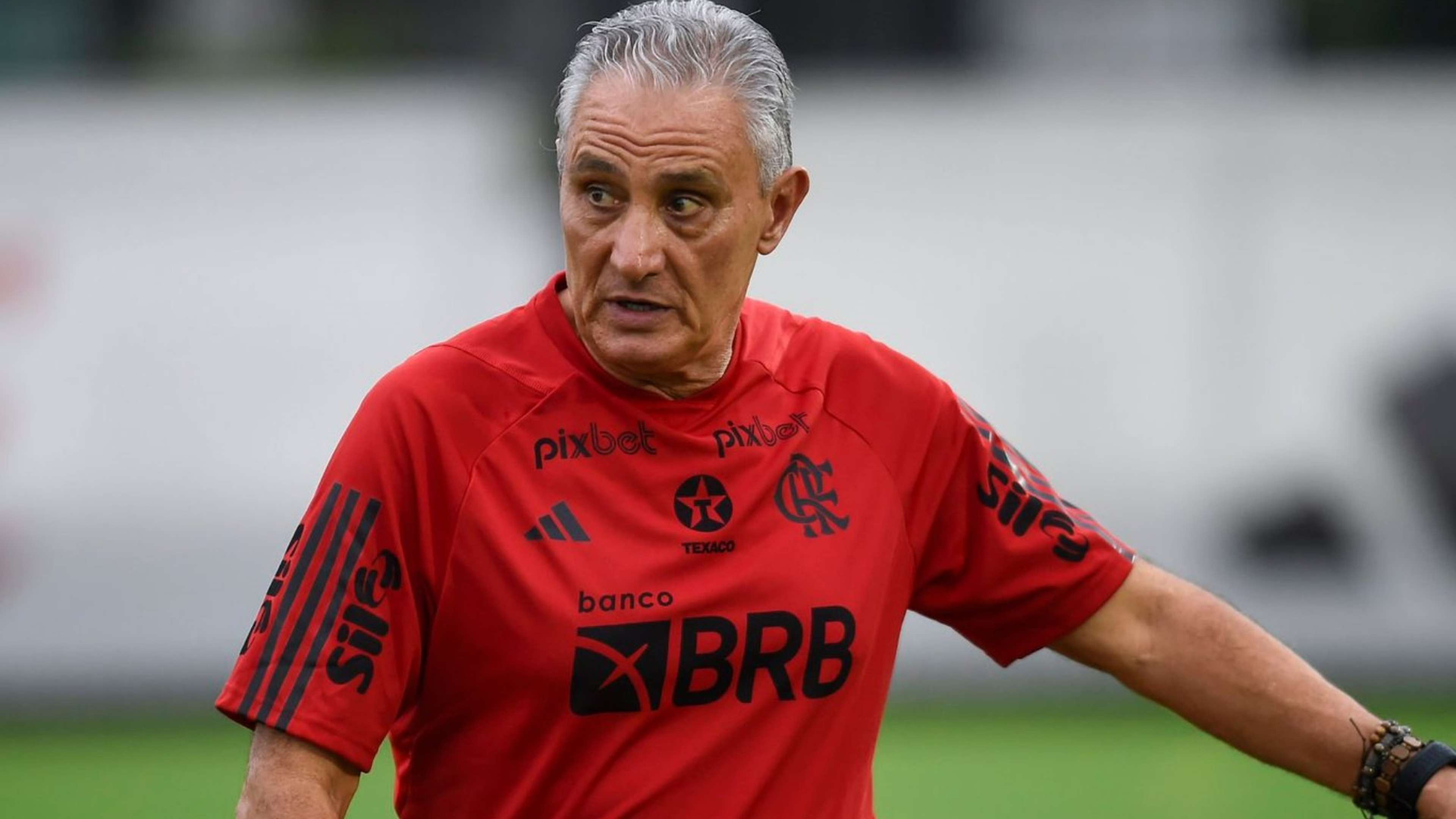 Tite, treino Flamengo 2023