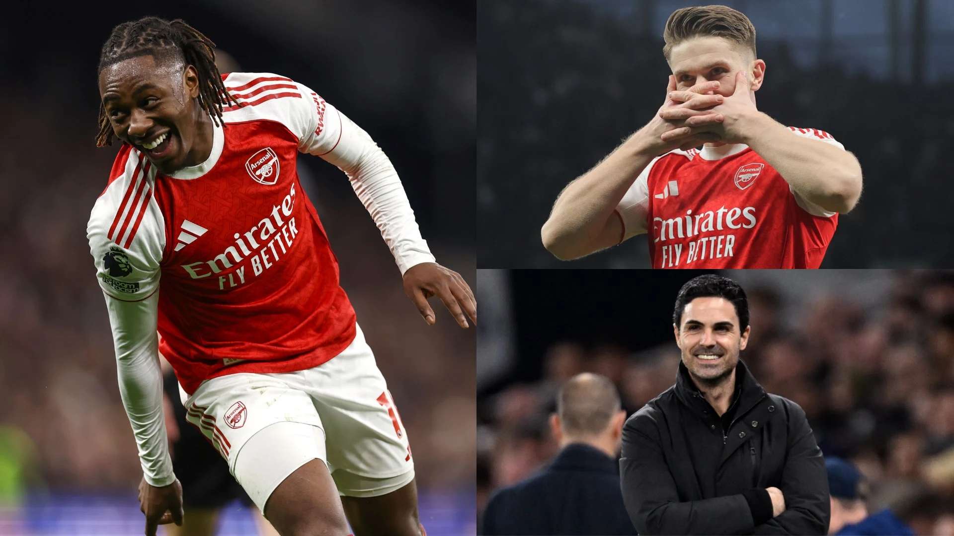 Arsenal Tottenham 2025-26 Eberechi Eze