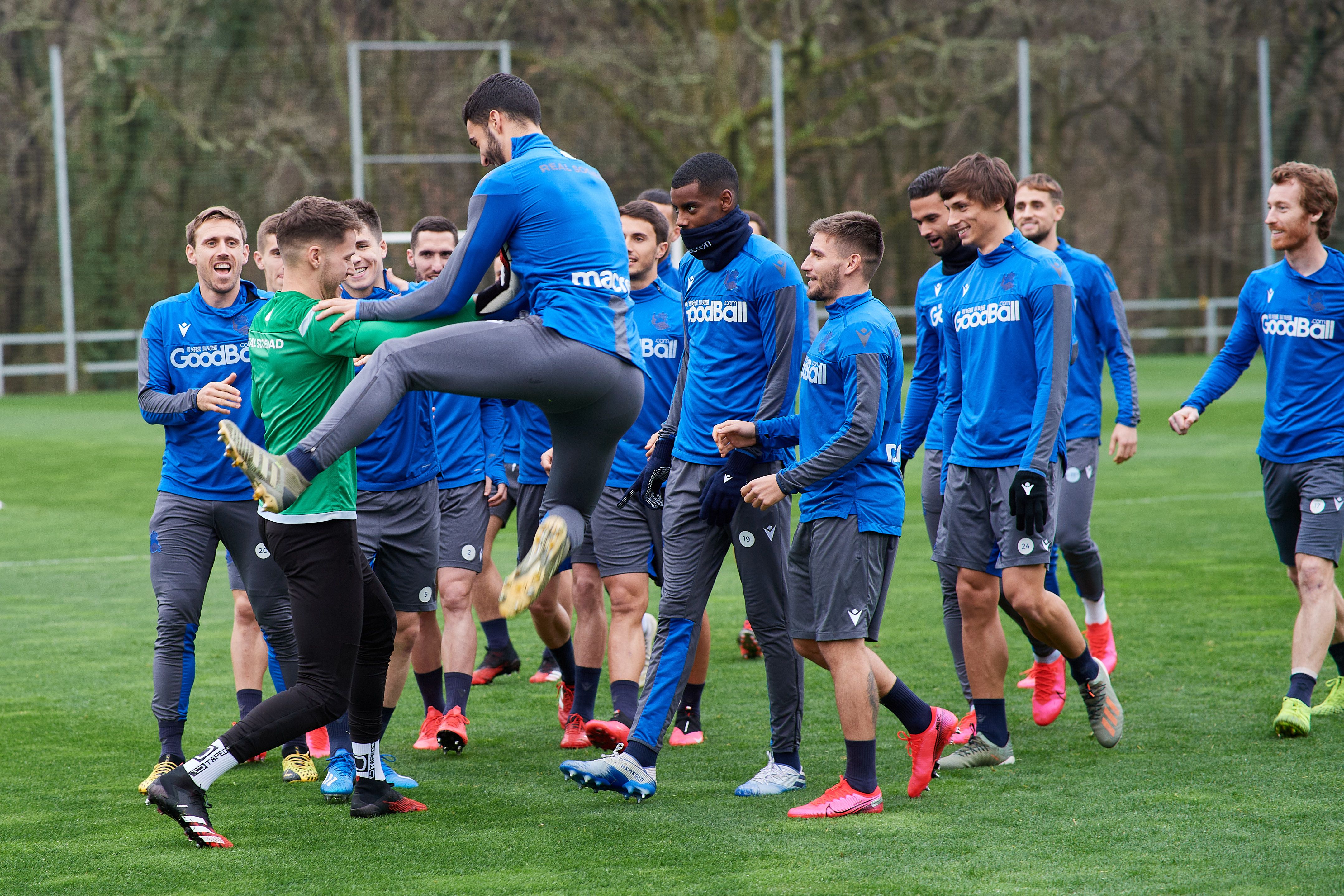Real Sociedad 's training
