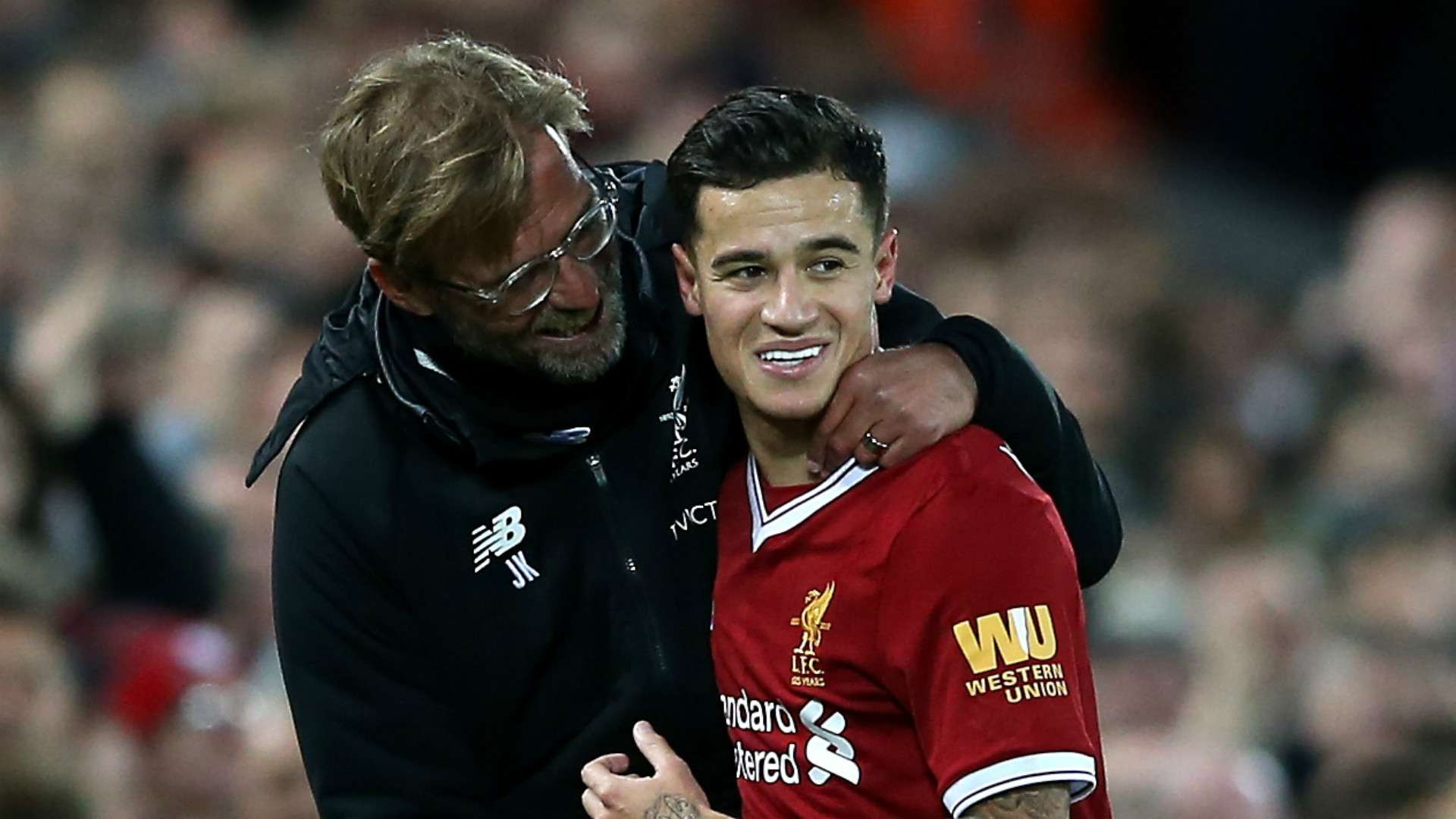 Jurgen Klopp Philippe Coutinho Liverpool