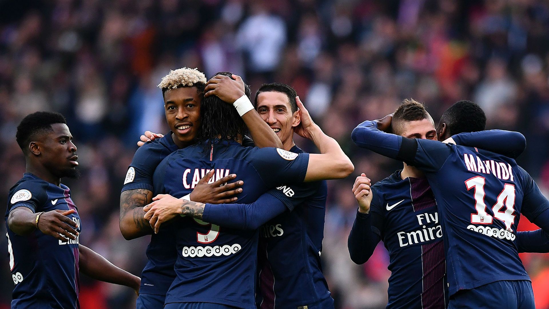 Angel Di Maria PSG Montpellier Ligue 1 22042017