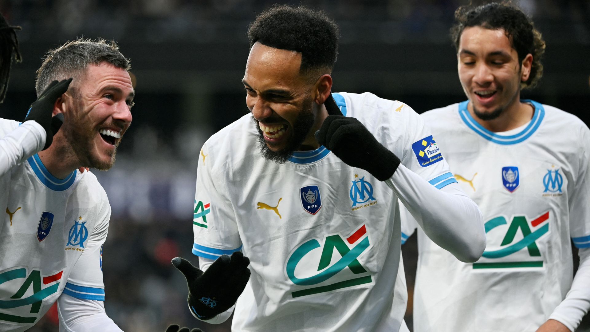 Pierre-Emerick Aubameyang Thionville Marseille Coupe de France