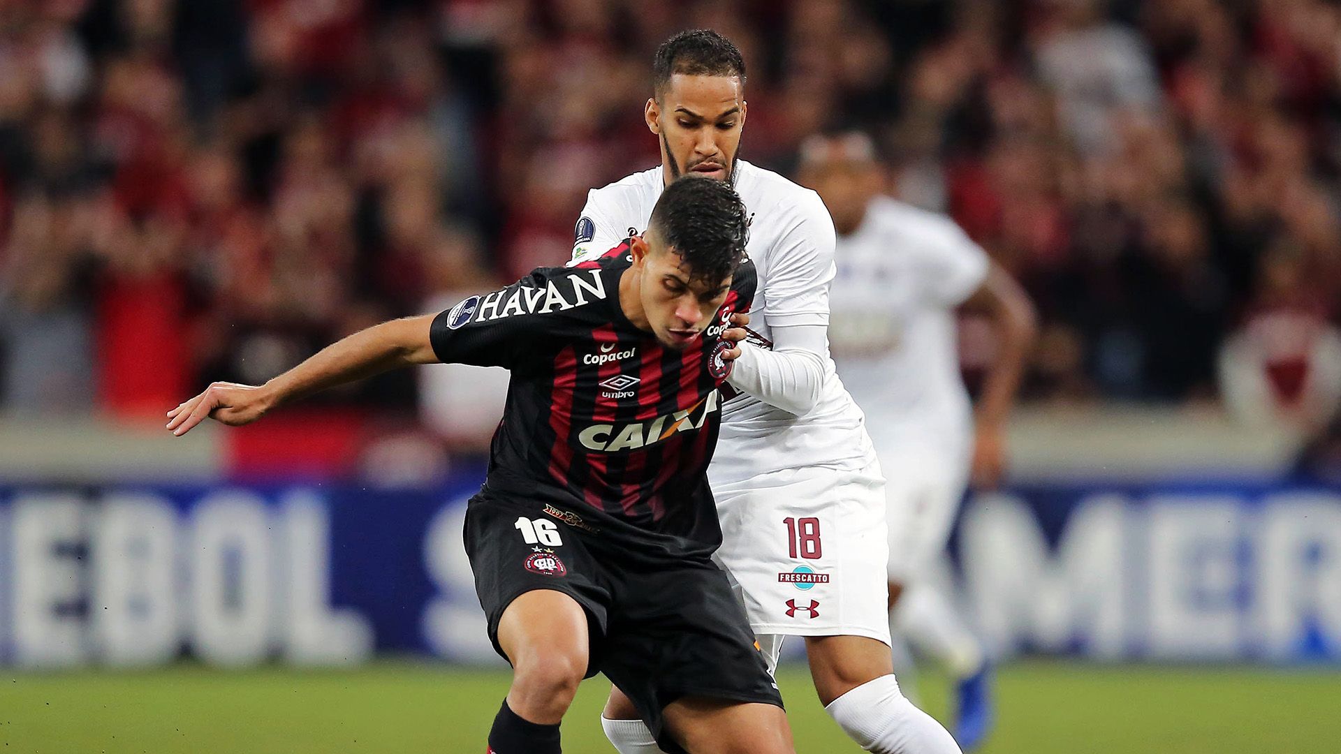 Everaldo Bruno Guimarães Atlético-PR Fluminense Copa Sudamericana 07112018