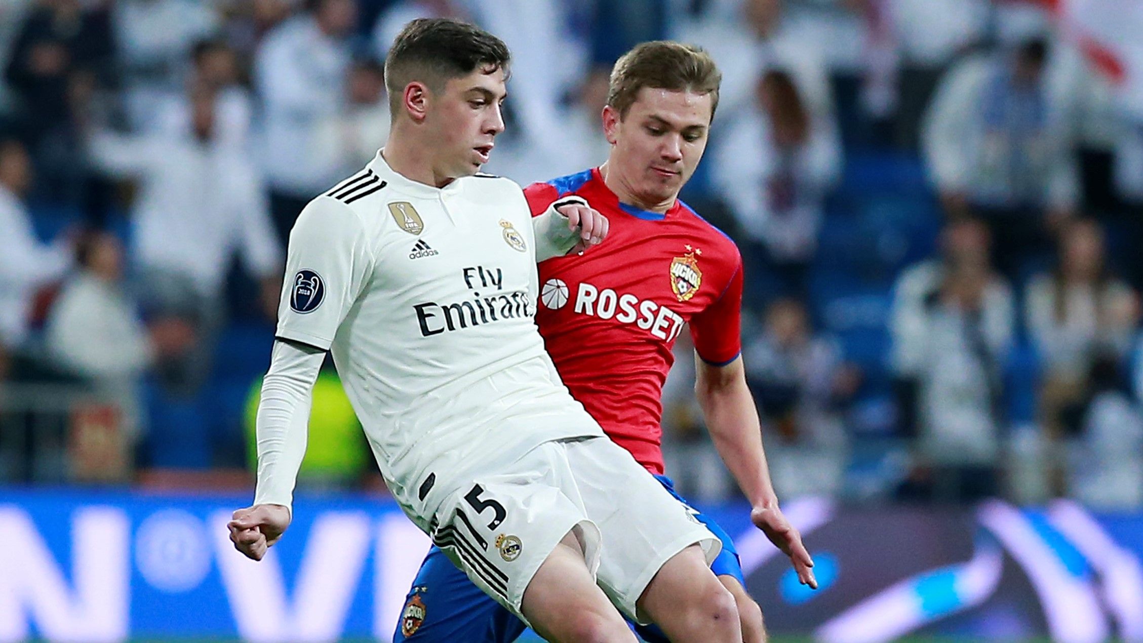 Federico Valverde Ivan Oblyakov Real Madrid CSKA UCL 12122018