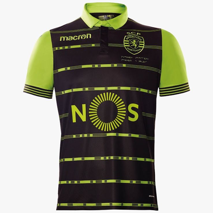 sporting trikots 2017/2018 auswärtstrikot