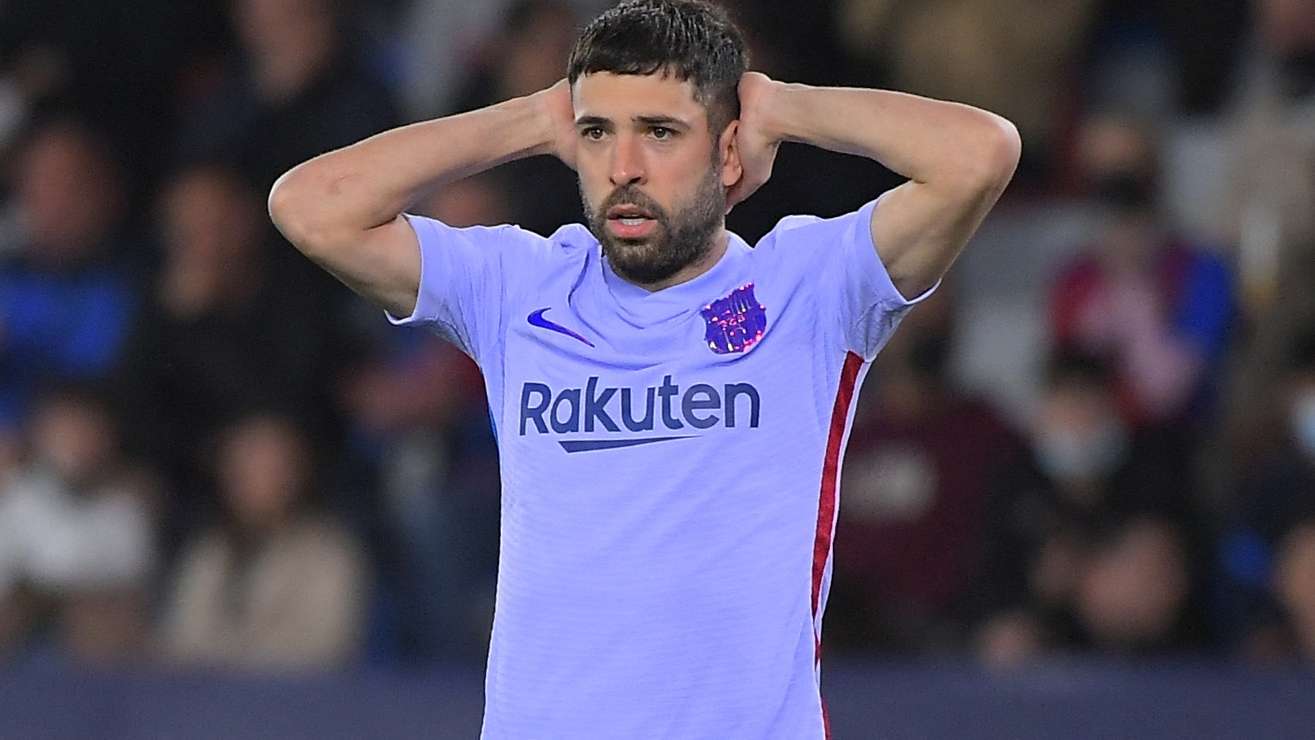 Jordi Alba Barcelona 2021-22