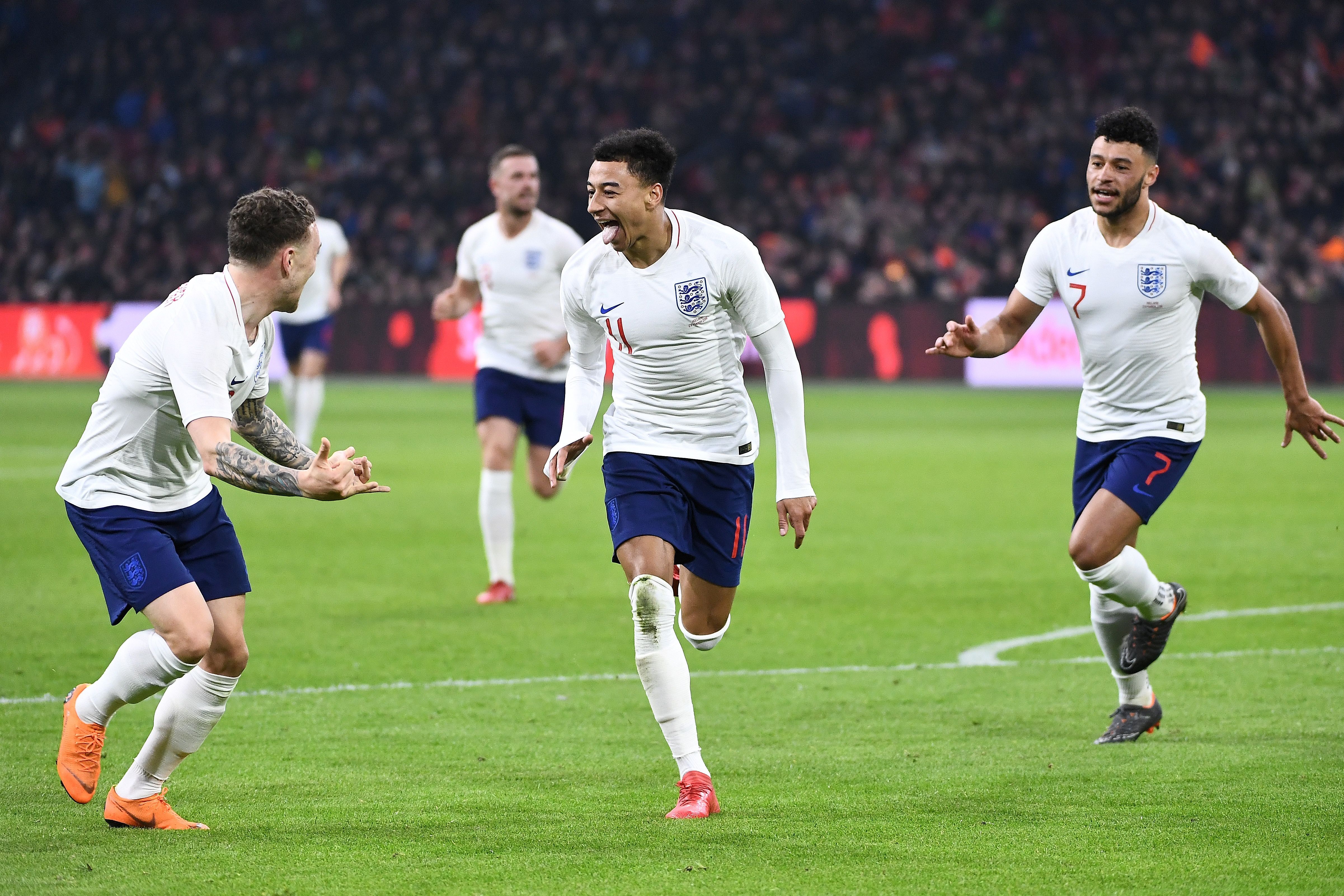 EMBED ONLY Jesse Lingard England