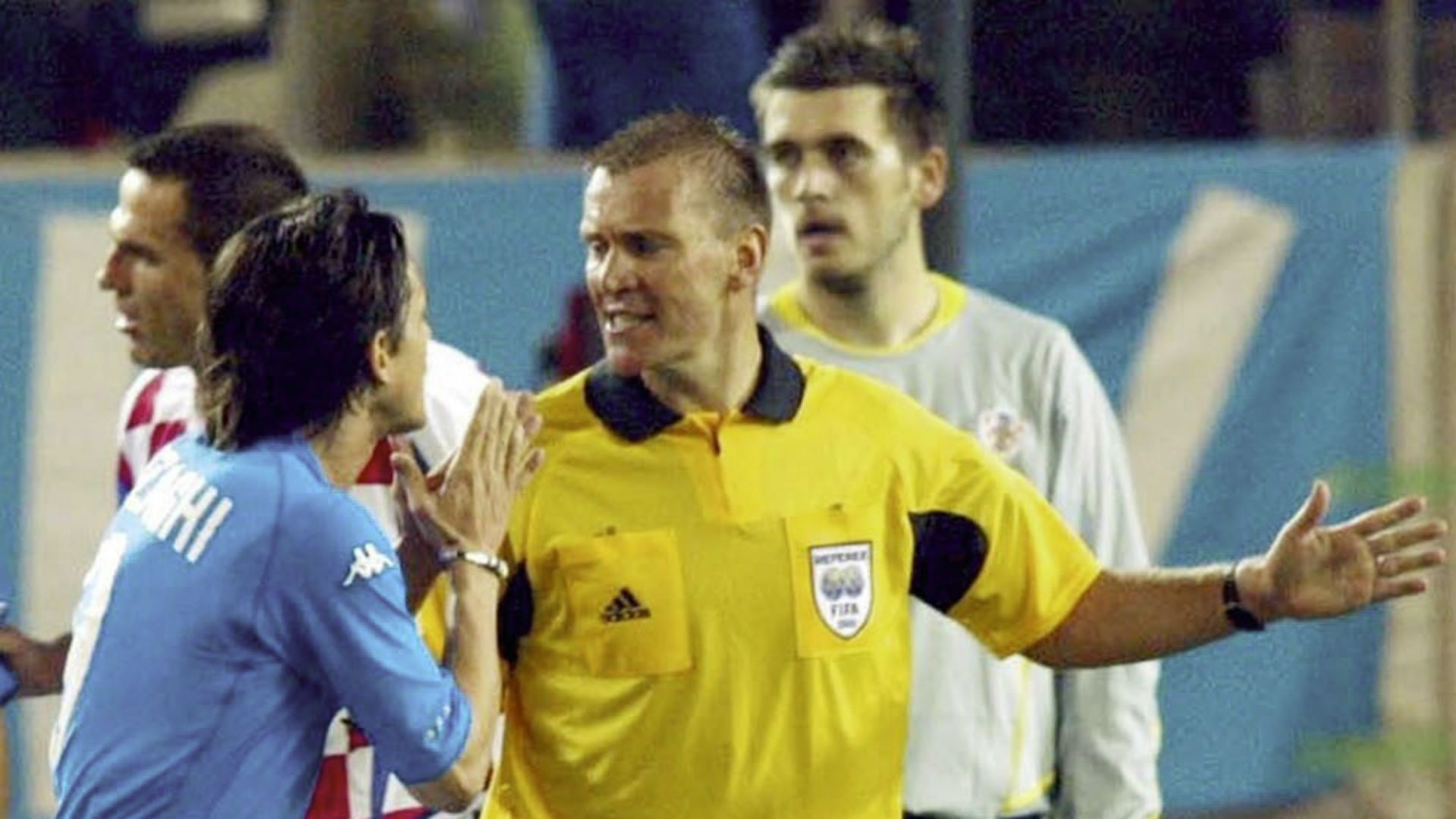 Hrvatska Italija 2002. Graham Poll