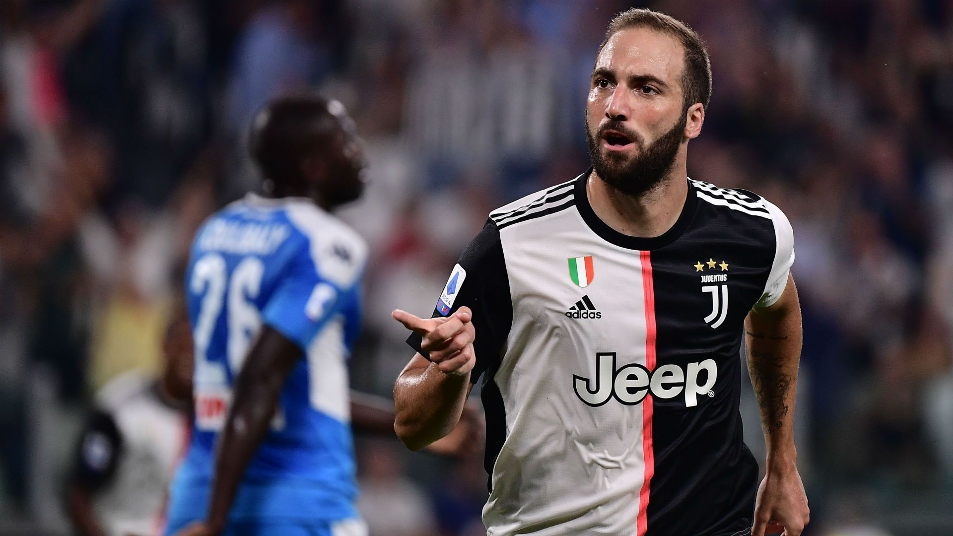 Gonzalo Higuain Juventus Turin Napoli 31082019