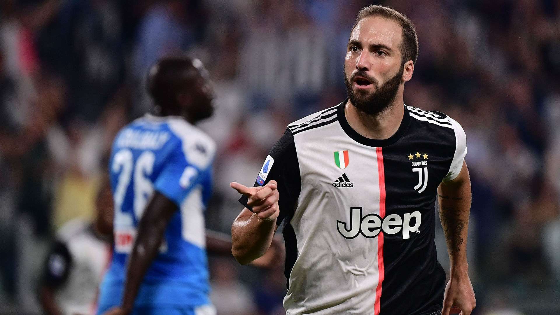 Gonzalo Higuain Juventus Turin Napoli 31082019