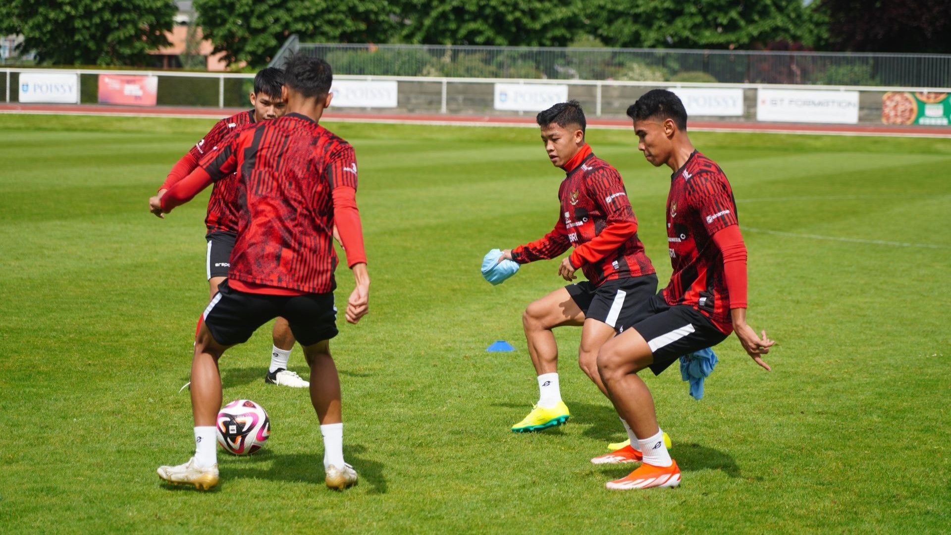 Latihan Timnas Indonesia U-23