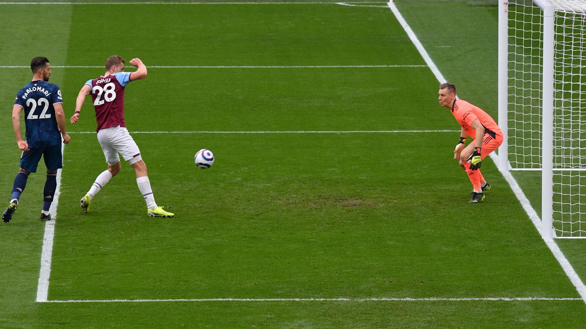 Tomas Soucek West Ham vs Arsenal 03.21.2021