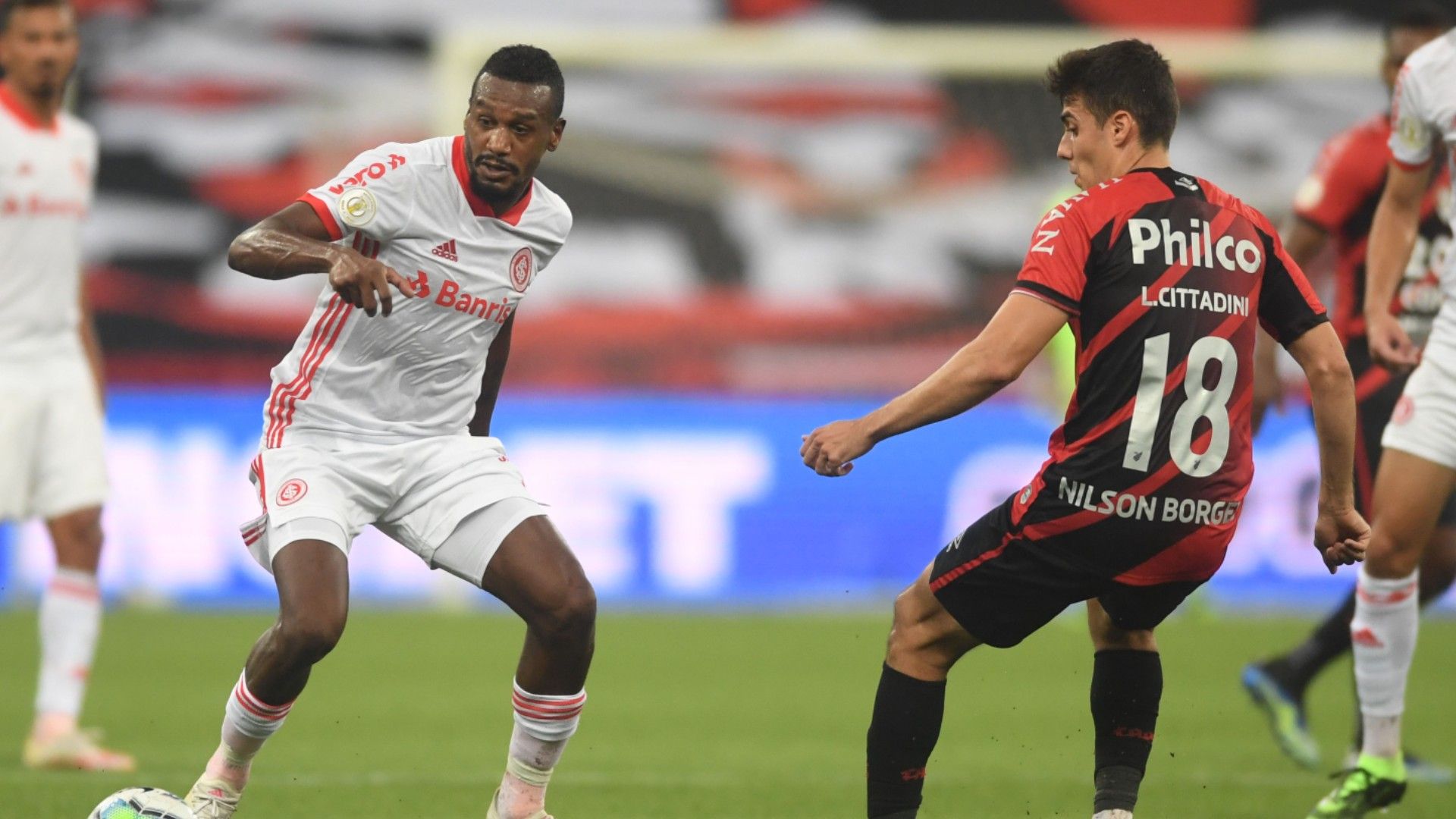 Edenílson Leo Cittadini Internacional Athletico Brasileirão 04 02 2021