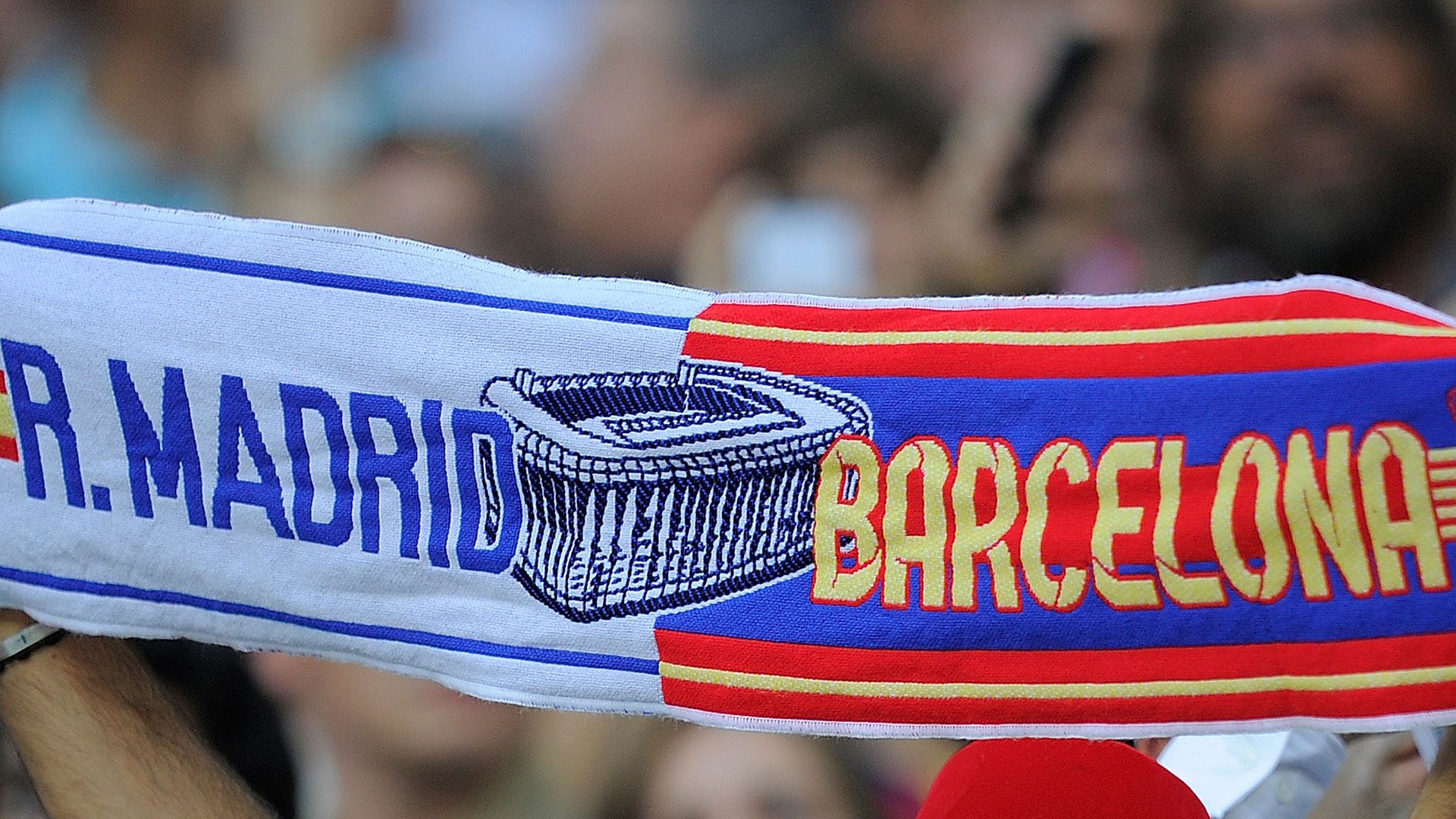 Real Madrid FC Barcelona Clasico Fans Schal