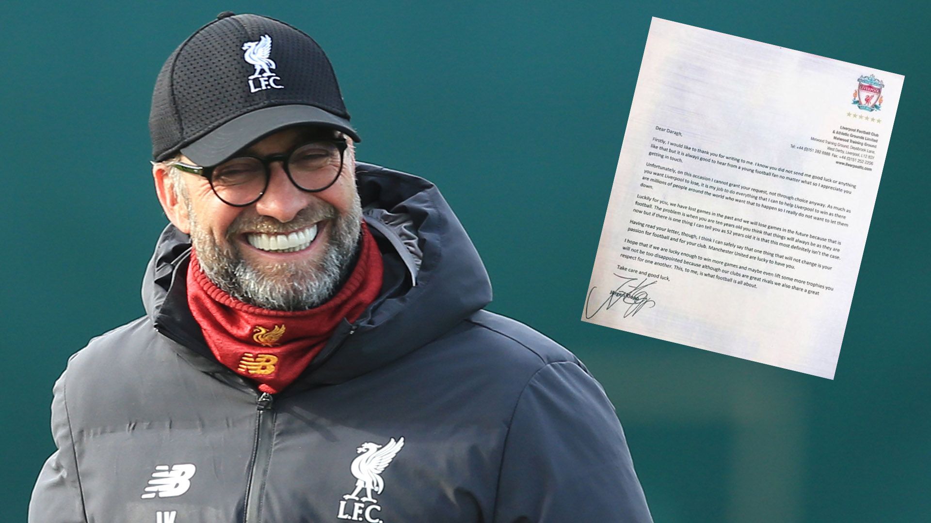 Jurgen Klopp Letter