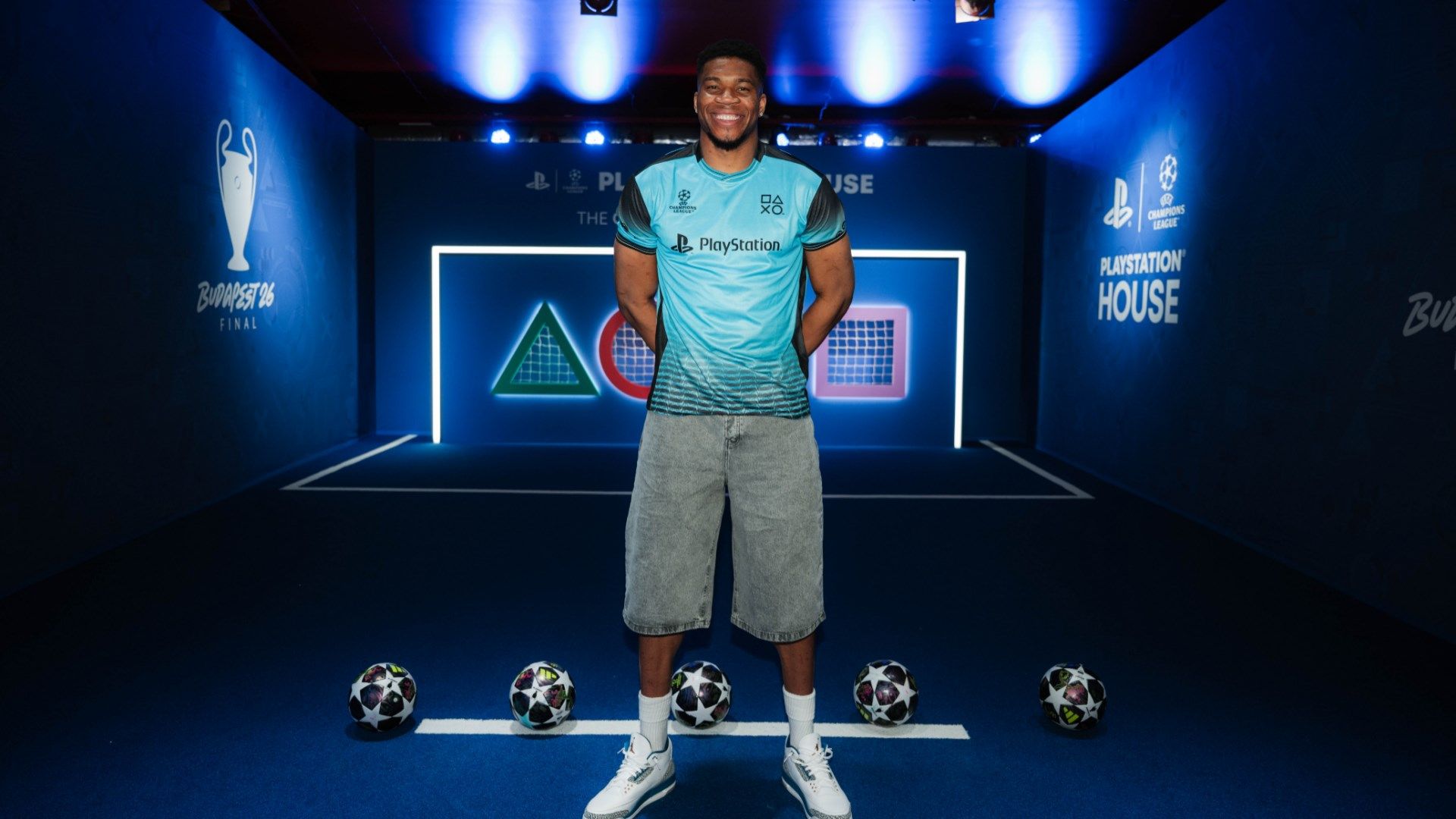 Giannis Antetokounmpo PlayStation UEFA Champions League Final