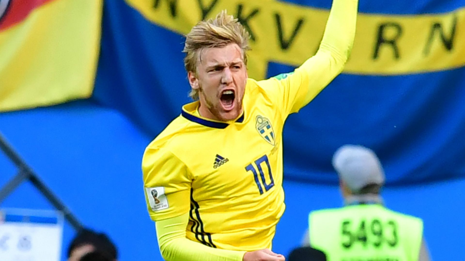 Emil Forsberg Sweden 2018