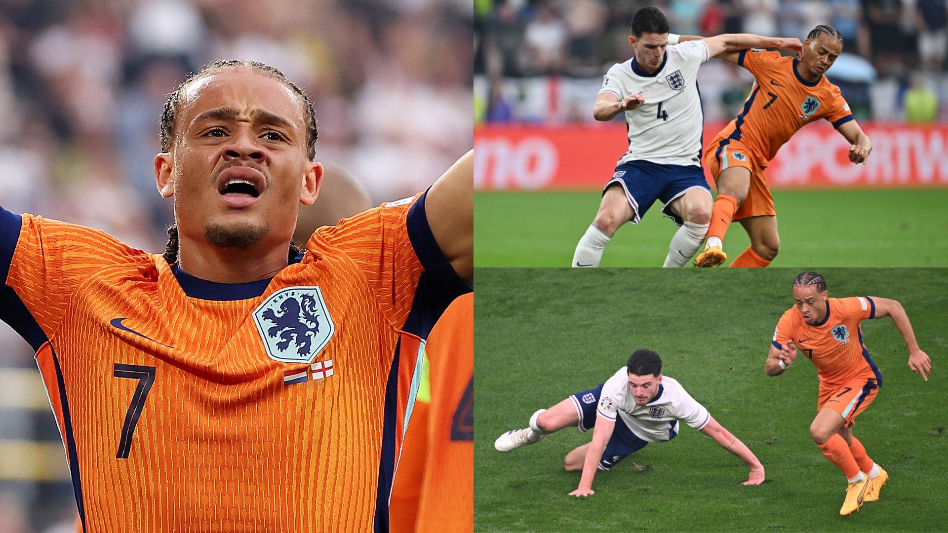 Xavi Simons Declan Rice Euro 2024