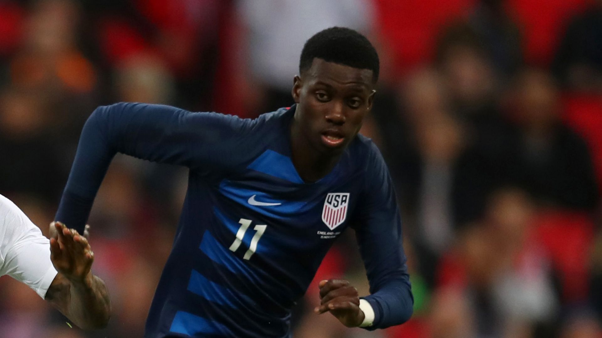 Tim Weah USMNT England 11152018