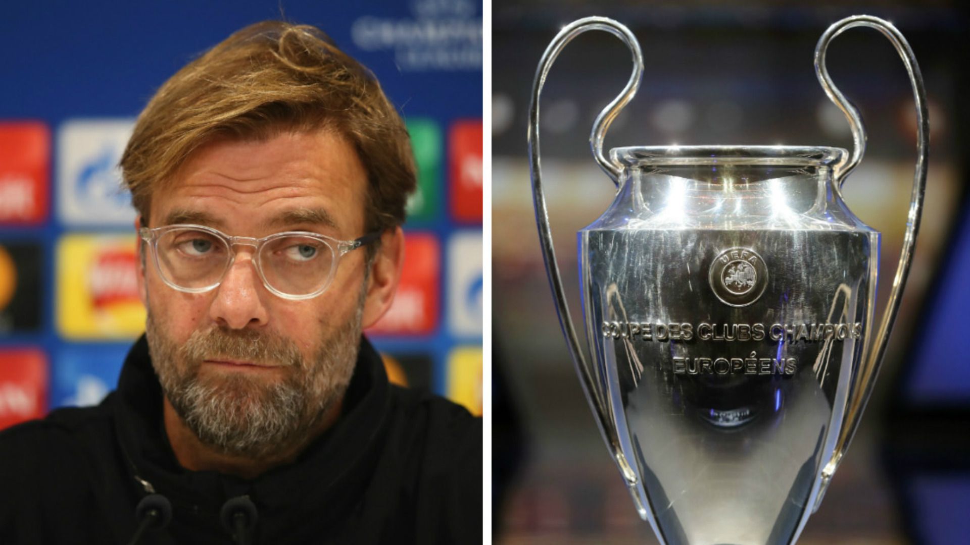 Jurgen Klopp Champions League Trophy