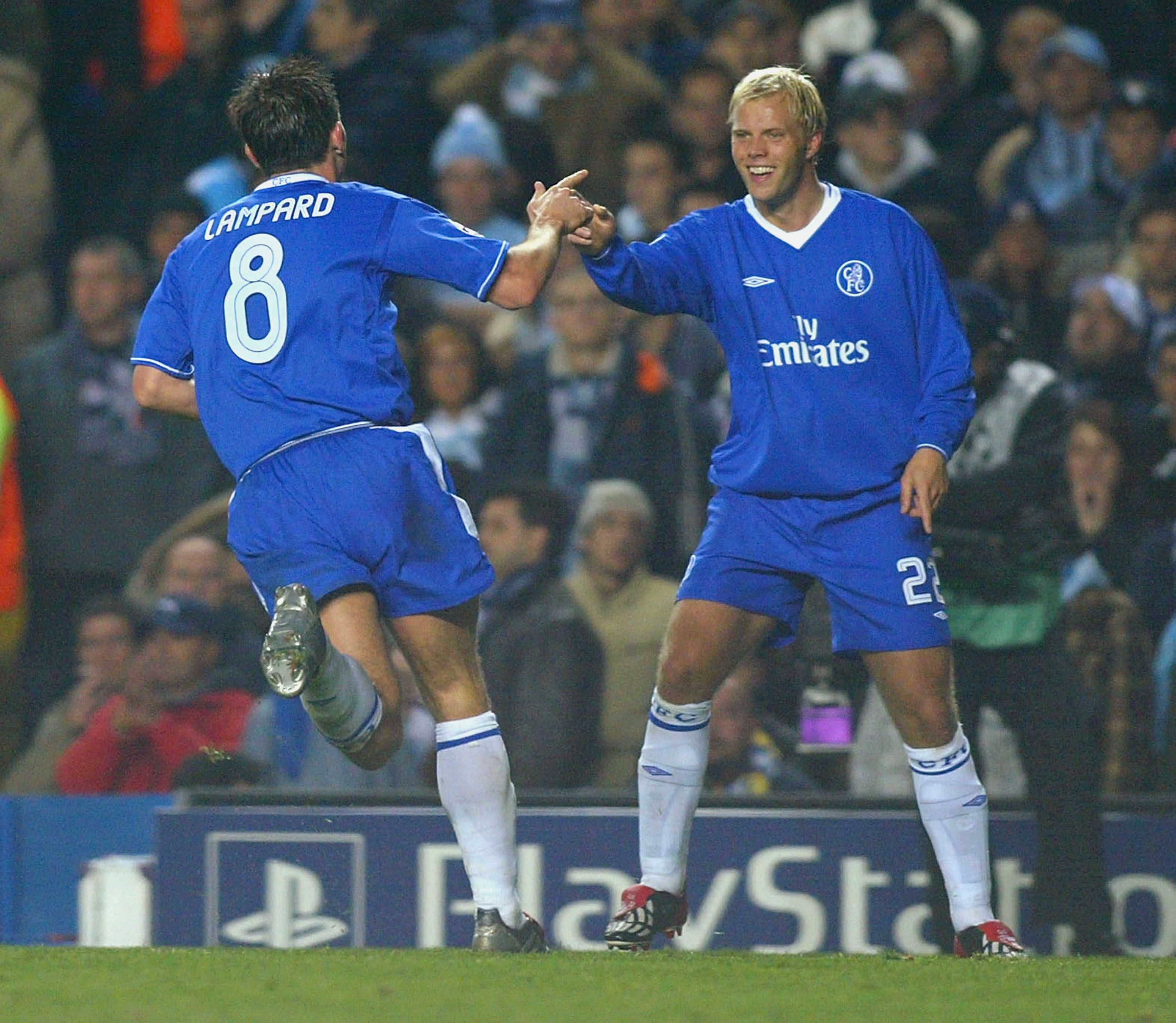 Lampard gudjohnsen 2003 chelsea
