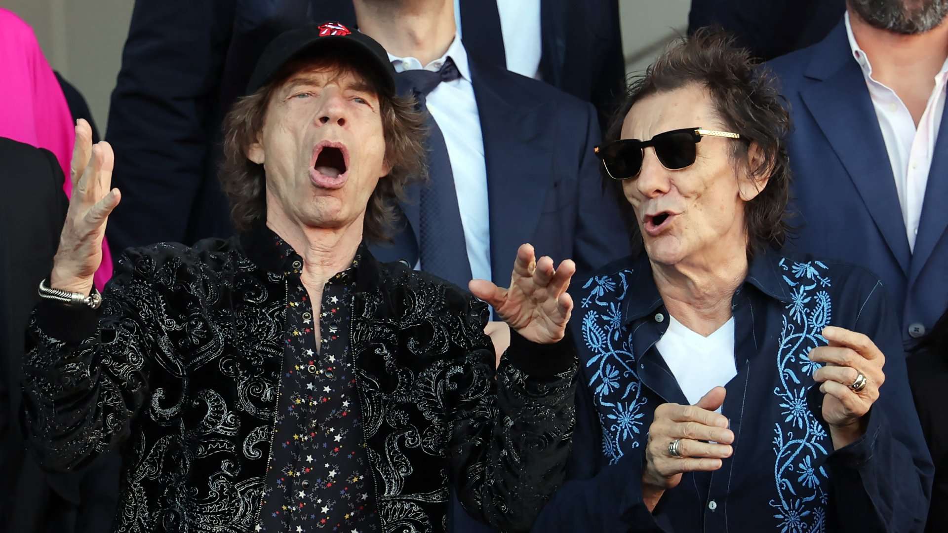 Mick Jagger Ronnie Wood Clasico 2023