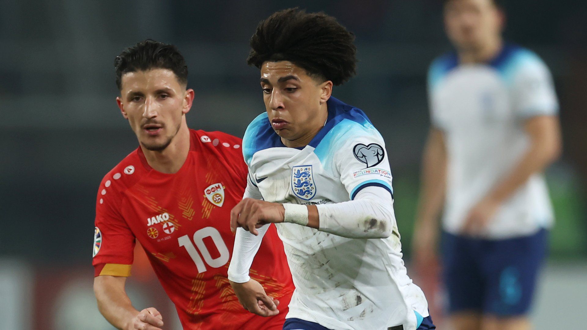 Rico Lewis England North Macedonia 2023