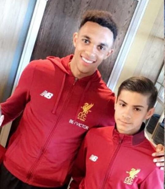 Oakley Cannonier, Liverpool ballboy