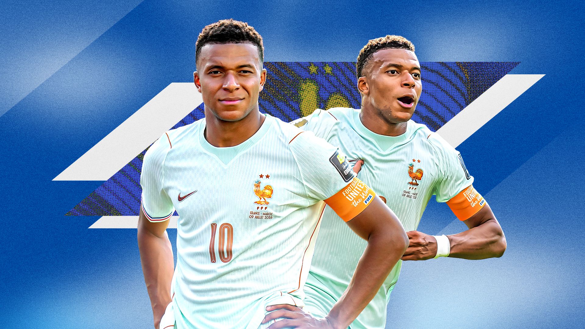 Kylian Mbappe France GFX